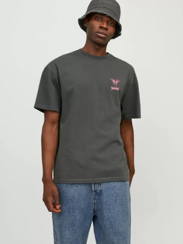 JACK & JONES T-shirts | Printed Round Neck T-shirt