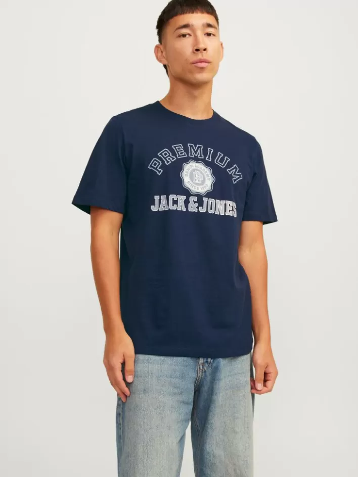 JACK & JONES T-shirts | Printed Round neck T-shirt