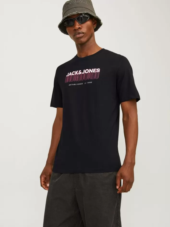 JACK & JONES T-shirts | Printed Round neck T-shirt