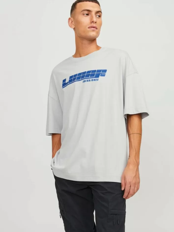 JACK & JONES T-shirts | Printed Round neck T-shirt