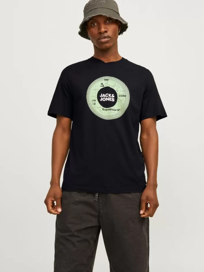 JACK & JONES T-shirts | Printed Round neck T-shirt
