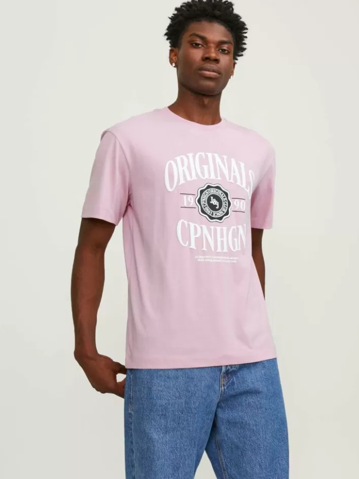 JACK & JONES T-shirts | Printed Round neck T-shirt