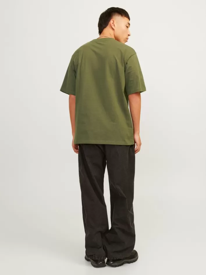 JACK & JONES T-shirts | Printed Round neck T-shirt