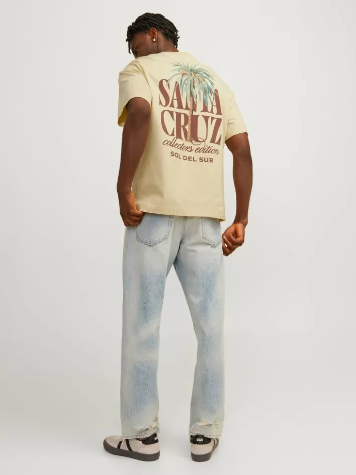 JACK & JONES T-shirts | Printed Round neck T-shirt