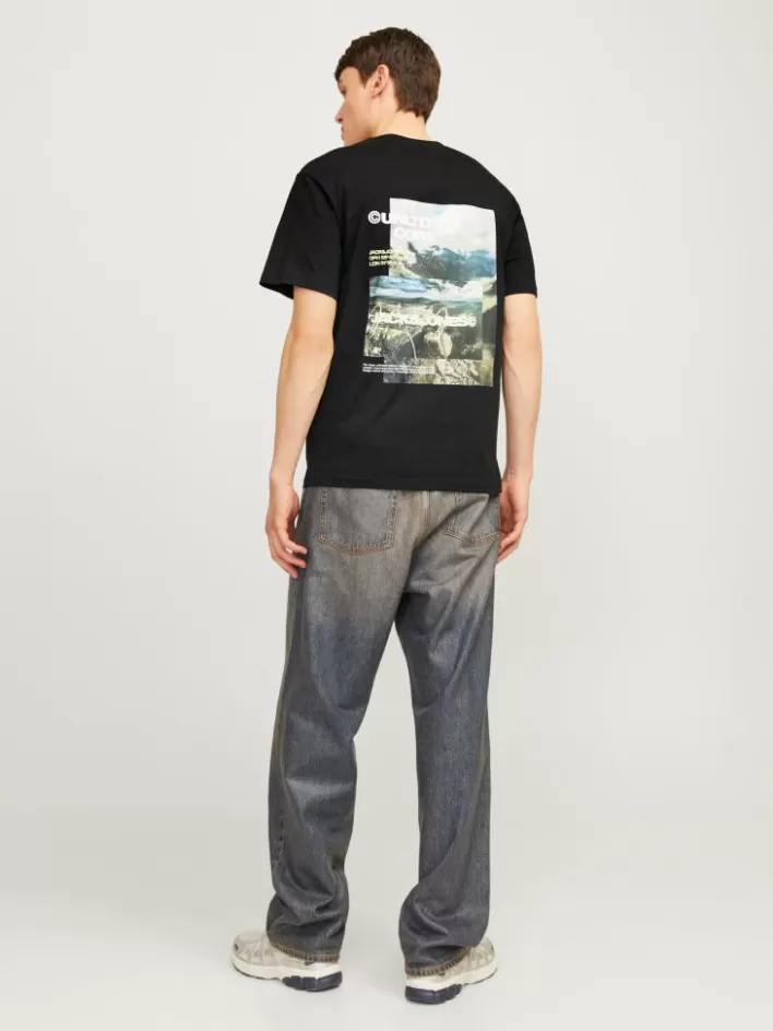 JACK & JONES T-shirts | Printed Round Neck T-shirt