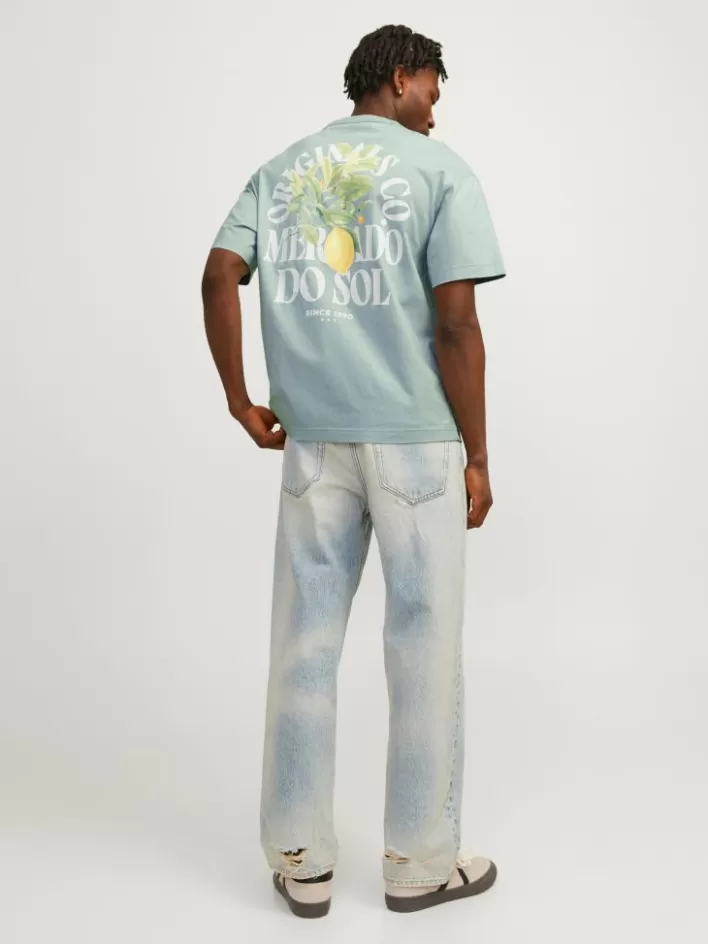 JACK & JONES T-shirts | Printed Round neck T-shirt