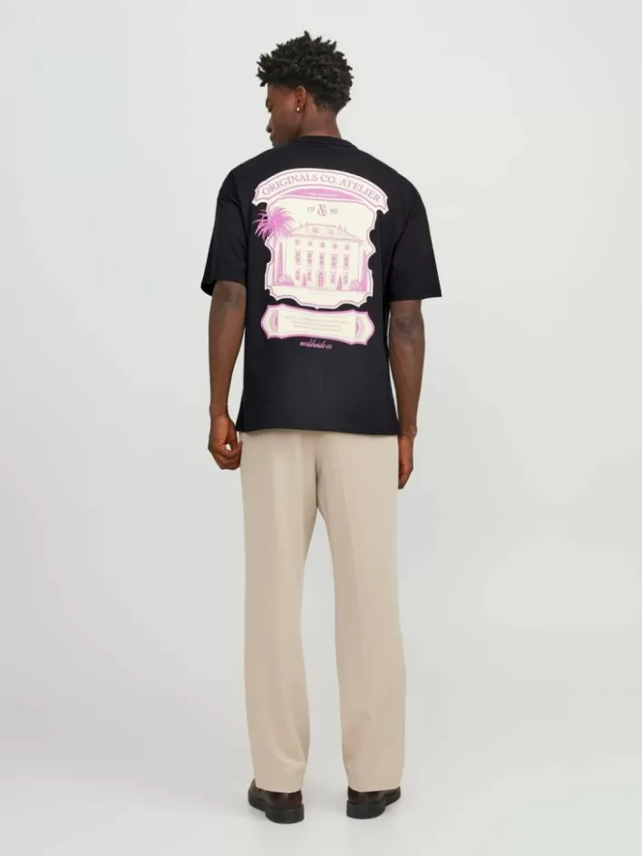 JACK & JONES T-shirts | Printed Round neck T-shirt