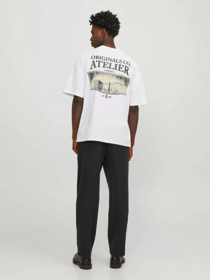 JACK & JONES T-shirts | Printed Round neck T-shirt
