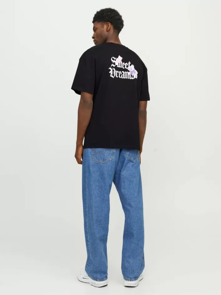 JACK & JONES T-shirts | Printed Round Neck T-shirt