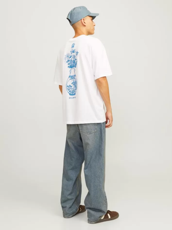 JACK & JONES T-shirts | Printed Round Neck T-shirt