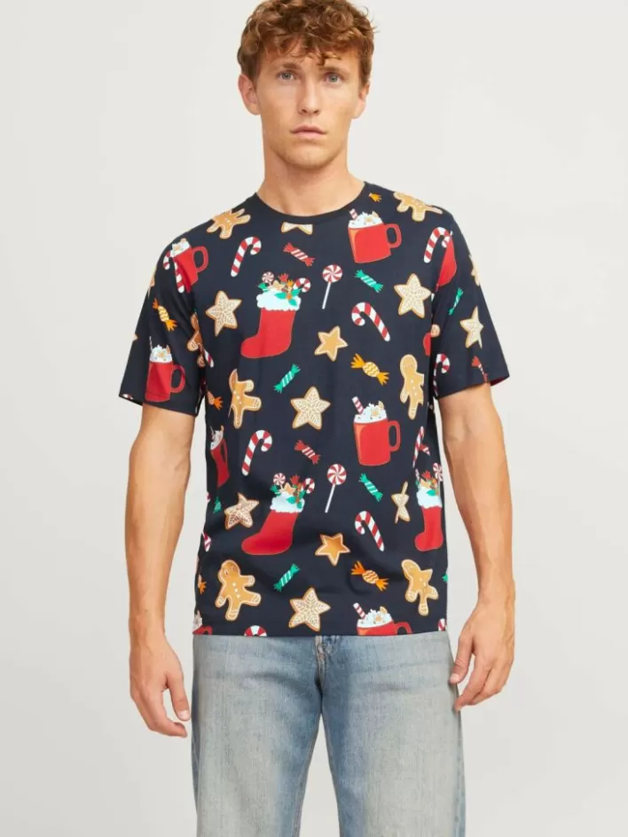 JACK & JONES T-shirts | X-mas Crew neck T-shirt