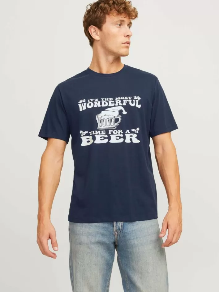 JACK & JONES T-shirts | X-mas Crew neck T-shirt